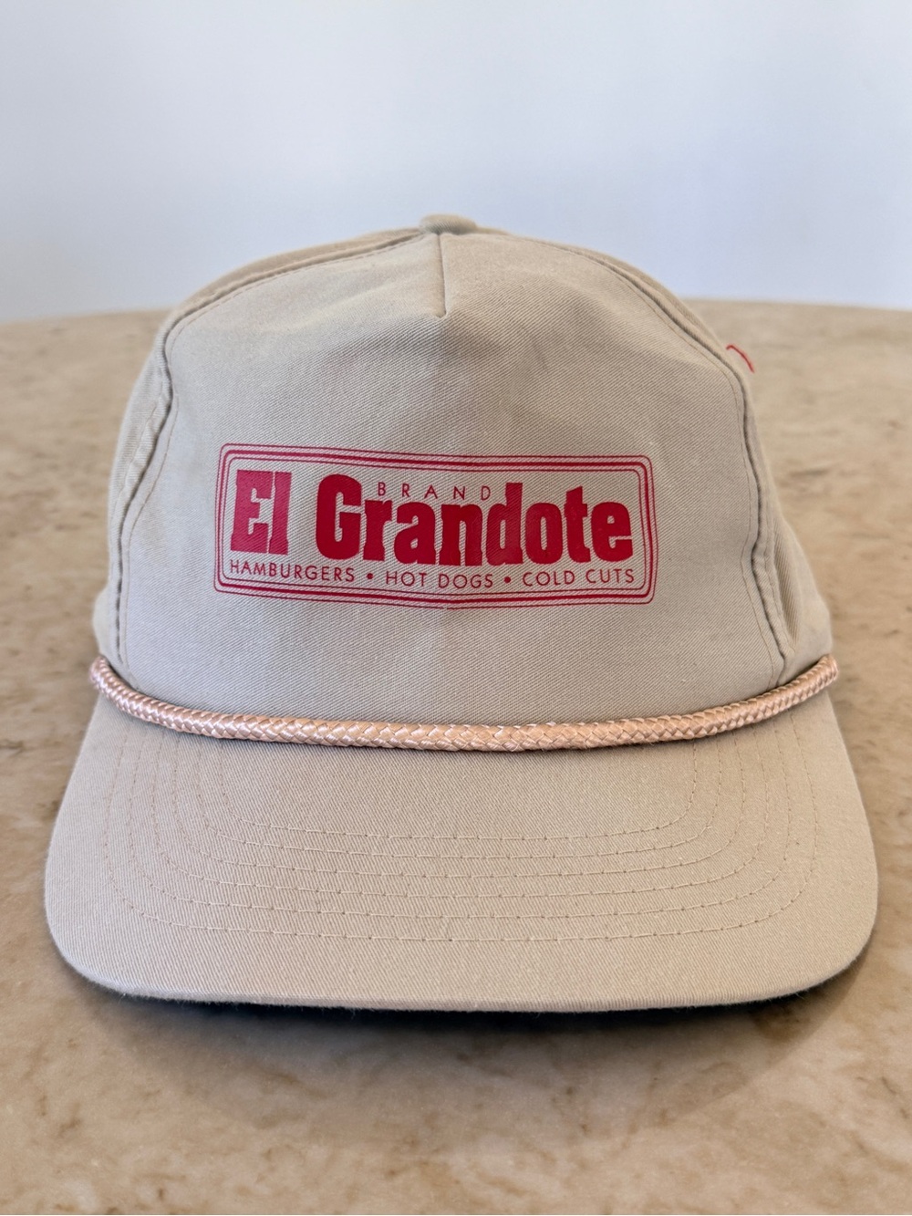 Vintage 90s El Grandote Promo Rope Hat